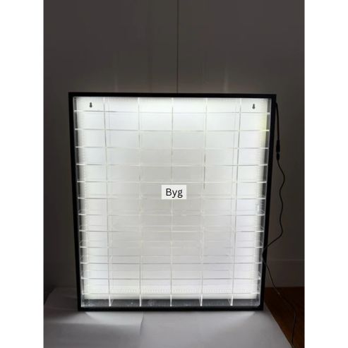 78 compartments Hotwheels organizer with Led Lights 1/64