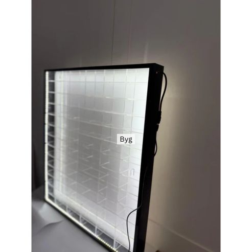 78 compartments Hotwheels organizer with Led Lights 1/64