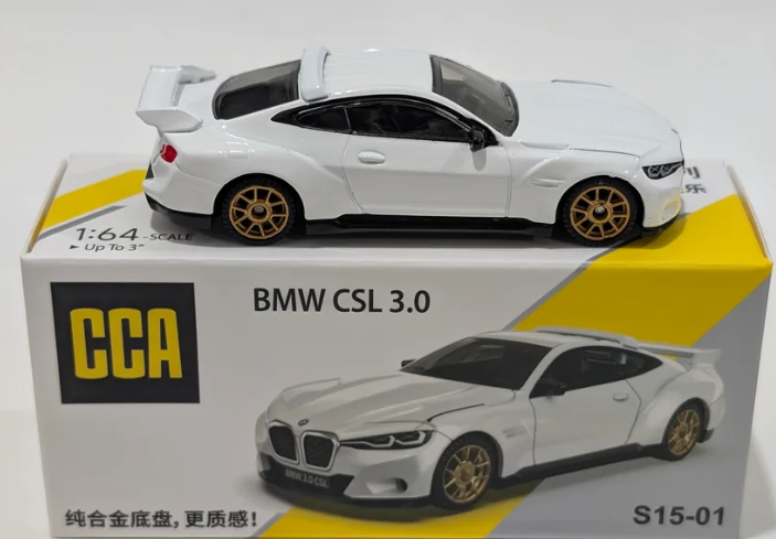 CCA- BMW CSL 3.0 1:64 Scale