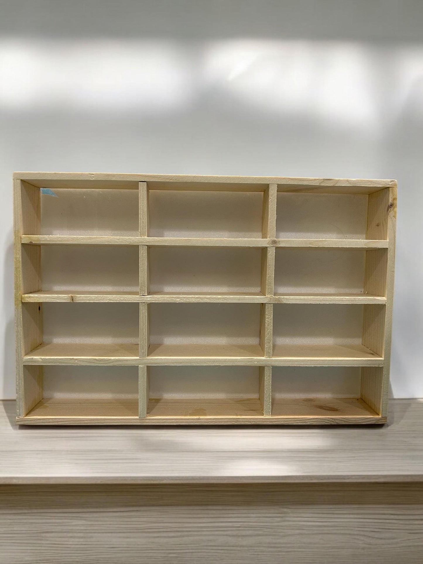12 Compartments Wooden Organizer without cover