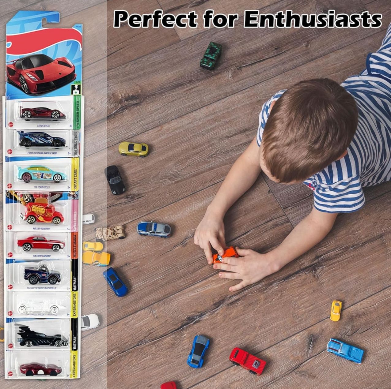 Hotwheels main line Card holder for 08 cars 1/64