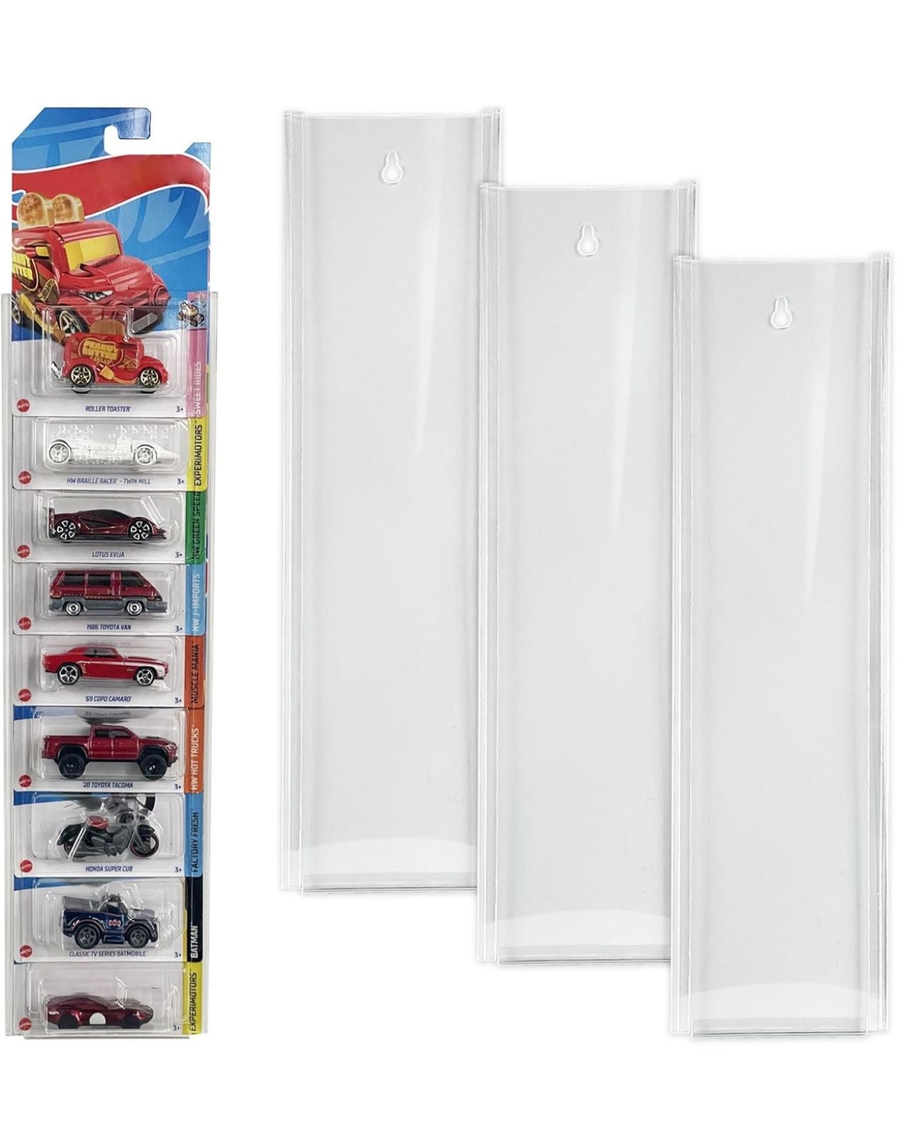 Hotwheels main line Card holder for 08 cars 1/64