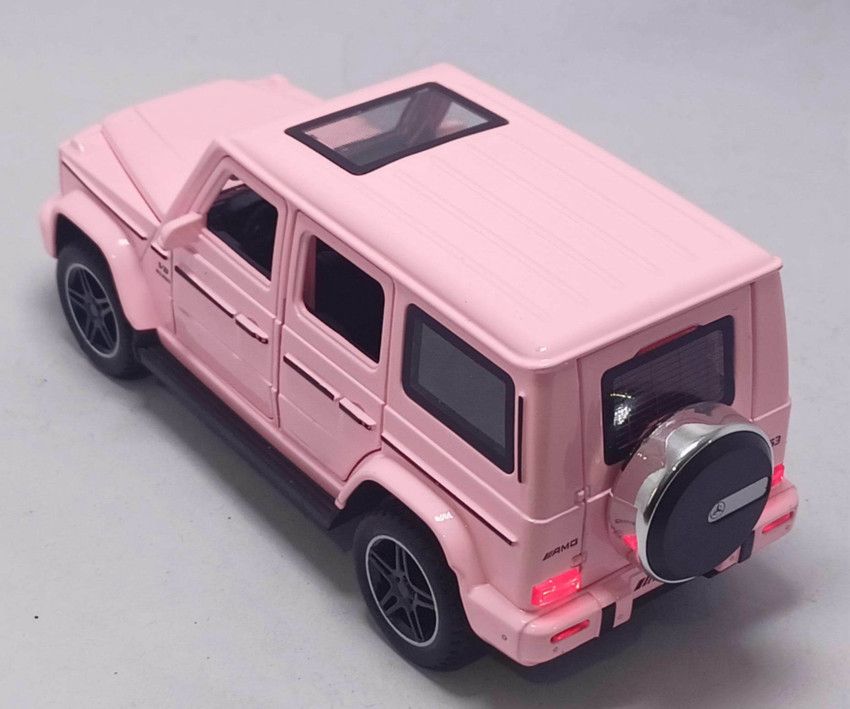 Mercedes Benz G63 Model Diecast Car Scale 1:24 - Pink G Wagon