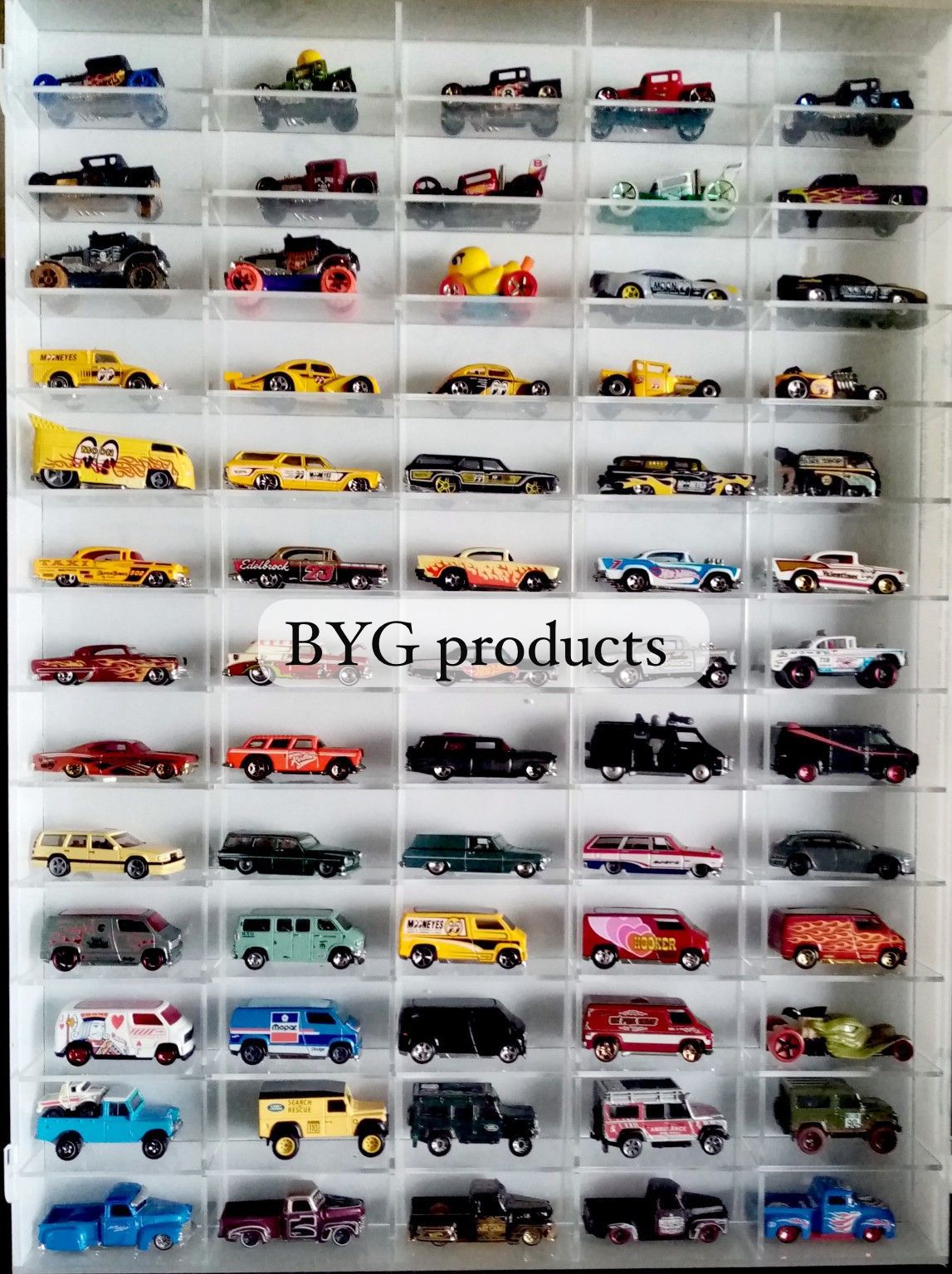78 Compartments Hotwheels organizer 1:64