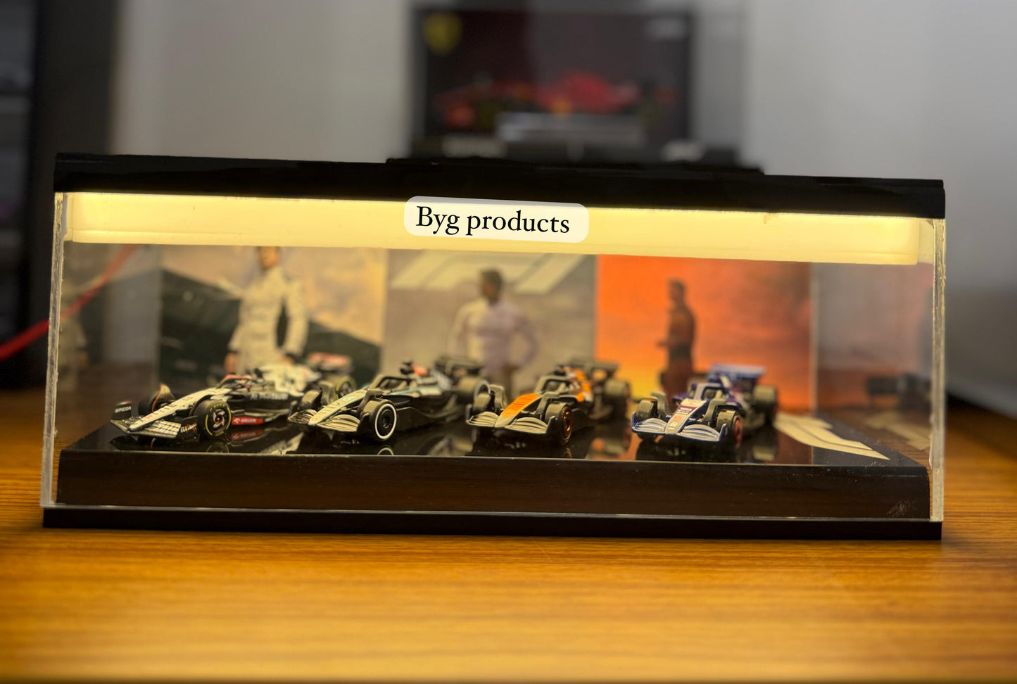 F1 Movie Theme based Led display for scale 1:64 , 1:52 & 1:43.