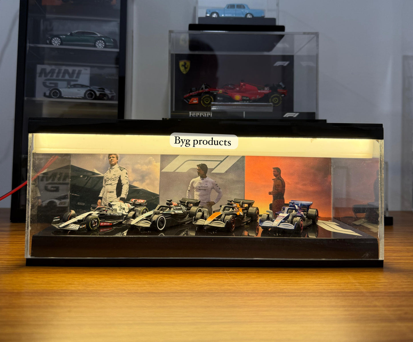 F1 Movie Theme based Led display for scale 1:64 , 1:52 & 1:43.