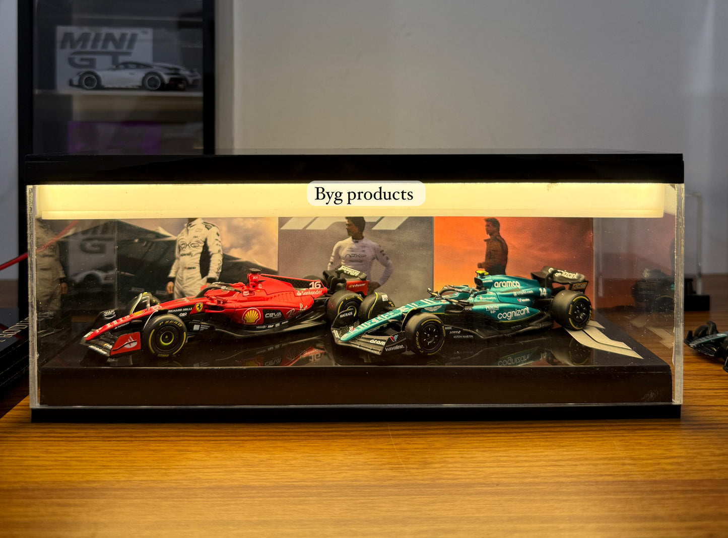F1 Movie Theme based Led display for scale 1:64 , 1:52 & 1:43.