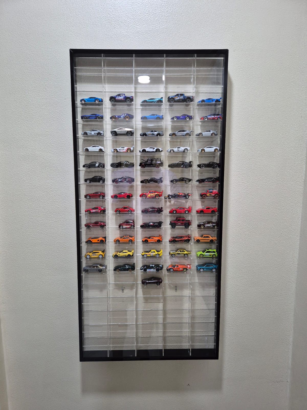 100 compartments Vertical Display with Sliding cover.