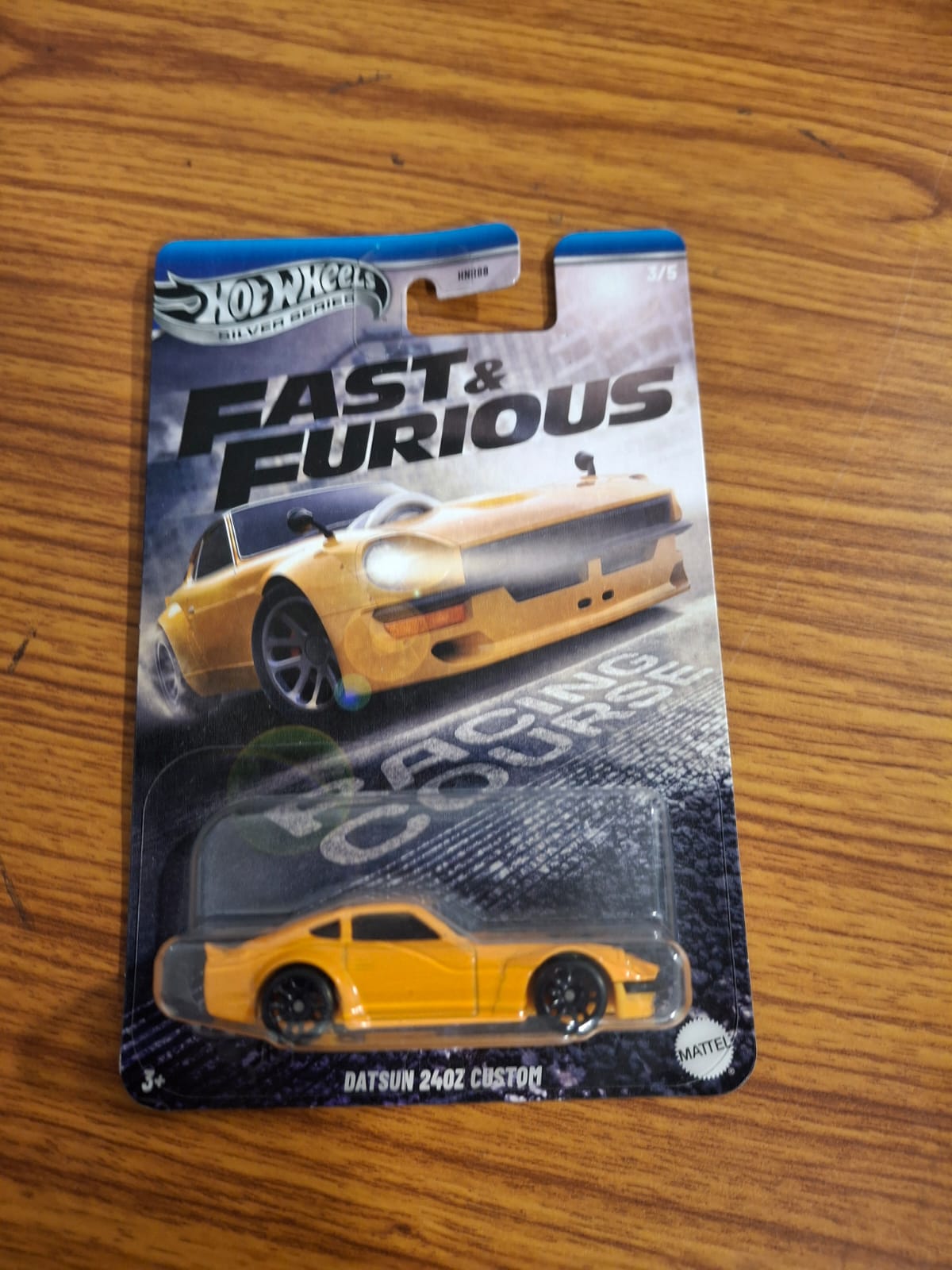 HOTWHEELS SILVER SEIRES- FAST & FURIOUS- DATSUN 240Z CUSTOM
