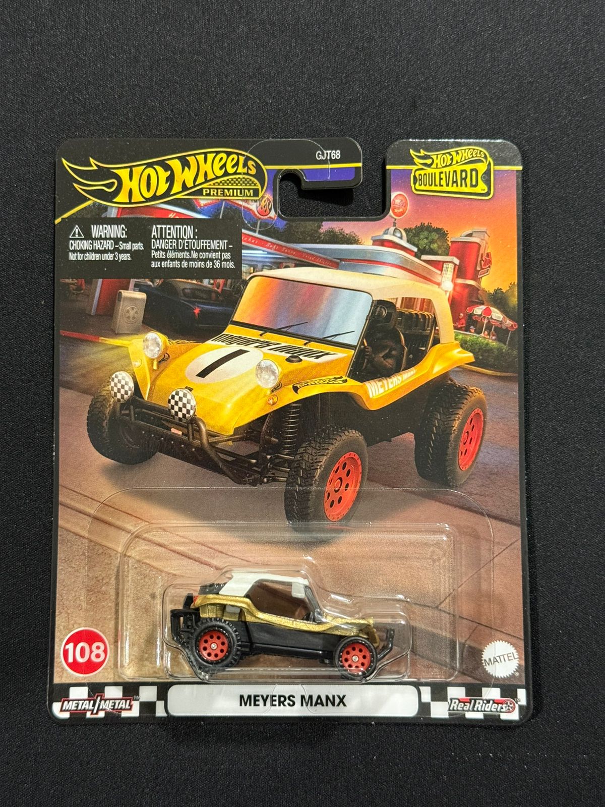 HOTWHEELS PREMIUM- MEYERS MANX (Imported)