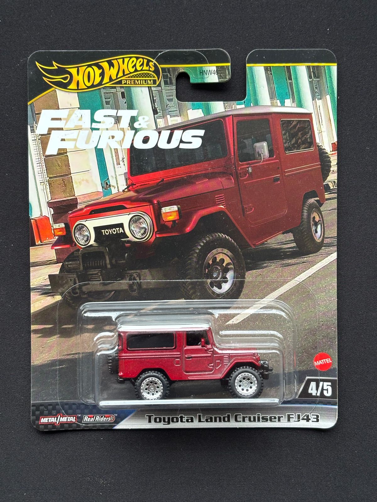HOTWHEELS PREMIUM- FAST & FURIOUS- TOYOTA LAND CRUISER FJ43 (Imported)