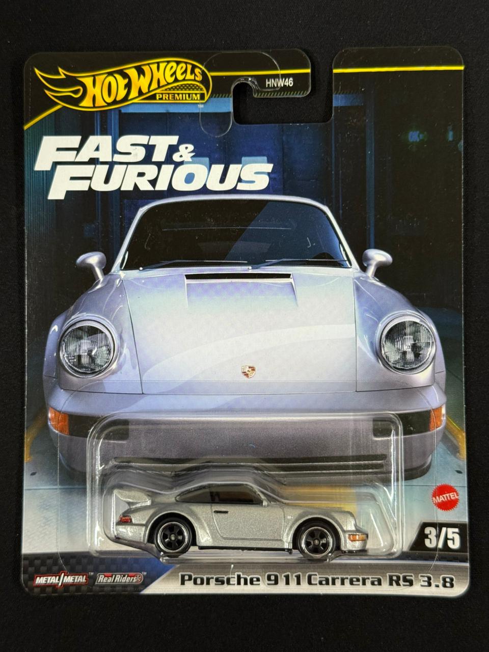 HOTWHEELS PREMIUM- FAST & FURIOUS- PORSCHE 911 CARRERA RS 3.8 (Imported)