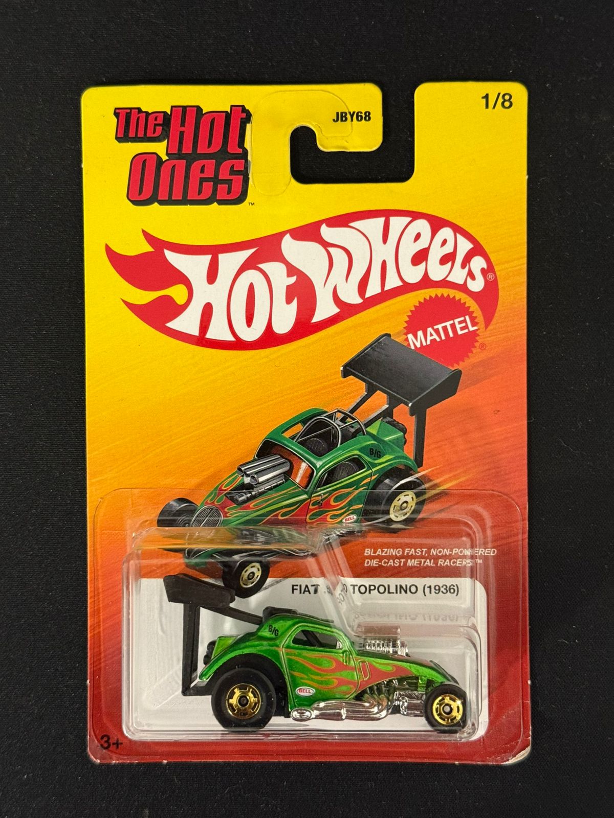 HOTWHEELS- THE HOT ONES- FIAT 500 TOPOLINO (1936)- IMPORTED