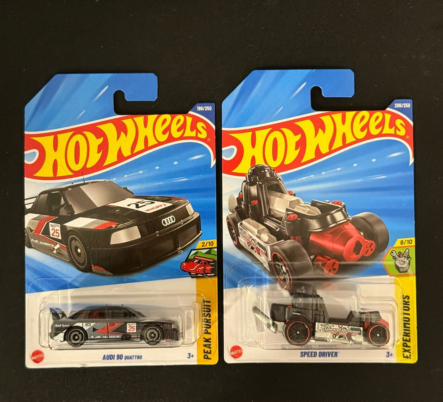 HOTWHEELS- AUDI 90 QUATTRO, SPEED DRIVER