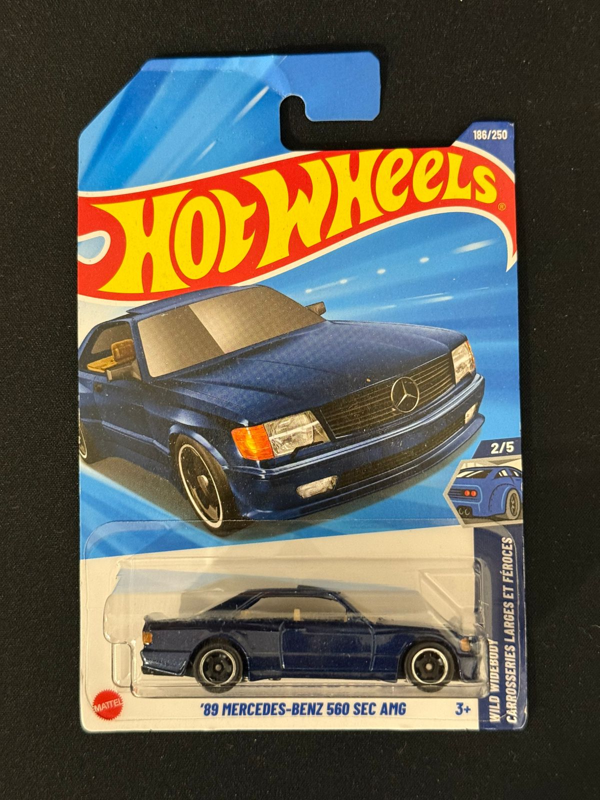HOTWHEELS- '89 MERCEDES-BENZ 560 SEC AMG