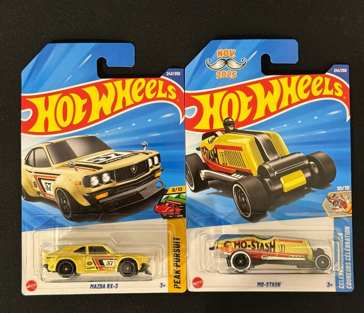 HOTWHEELS- MAZDA RX-3, MO-STASH