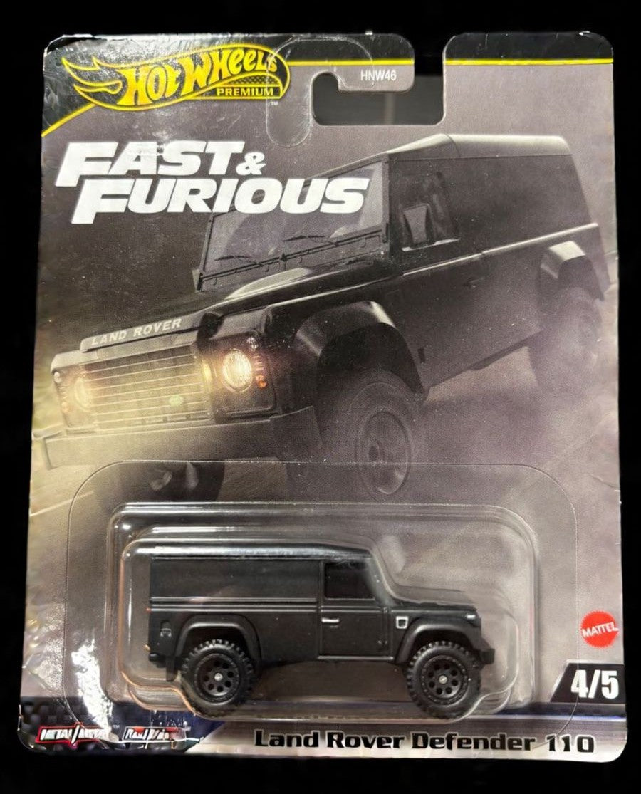 HOTWHEELS PREMIUM- FAST & FURIOUS- LAND ROVER DEFENDER 110 (Imported)