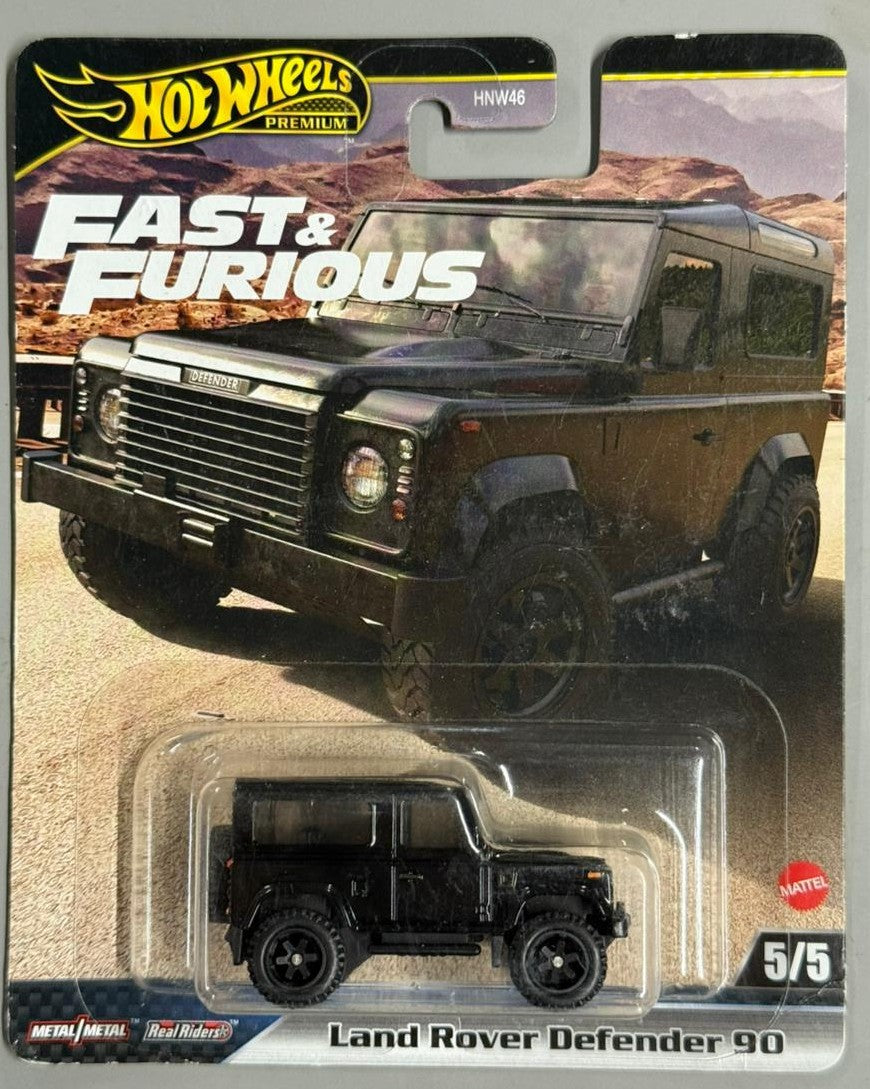 HOTWHEELS PREMIUM- FAST & FURIOUS- LAND ROVER DEFENDER 90 (Imported)