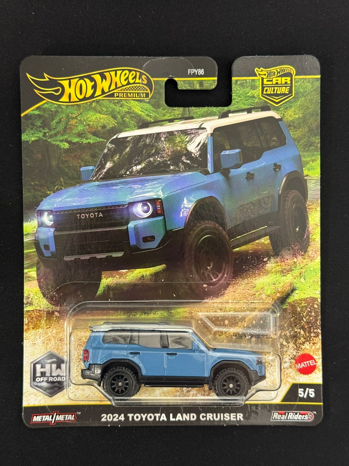 HOTWHEELS PREMIUM- CAR CULTURE- 2024 TOYOTA LAND CRUISER (Imported)