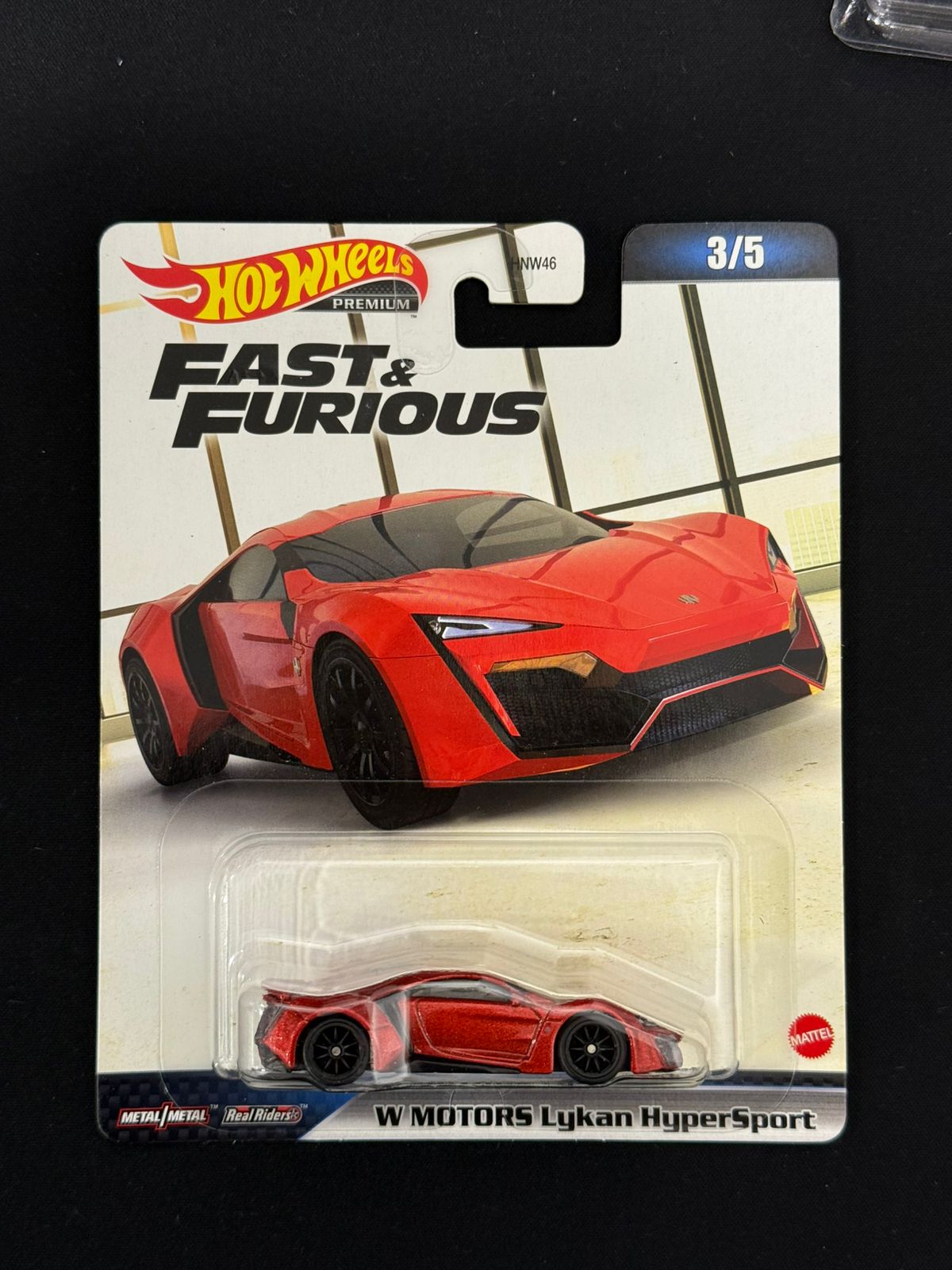 HOTWHEELS PREMIUM- FAST & FURIOUS- W MOTORS LYKAN HYPERSPORT (Imported)