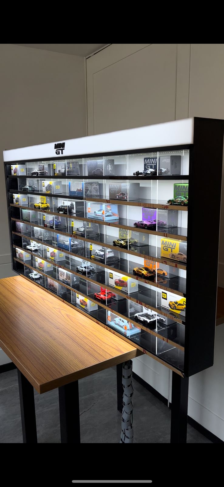 80 compartments Mini GT / POP race / CCA display