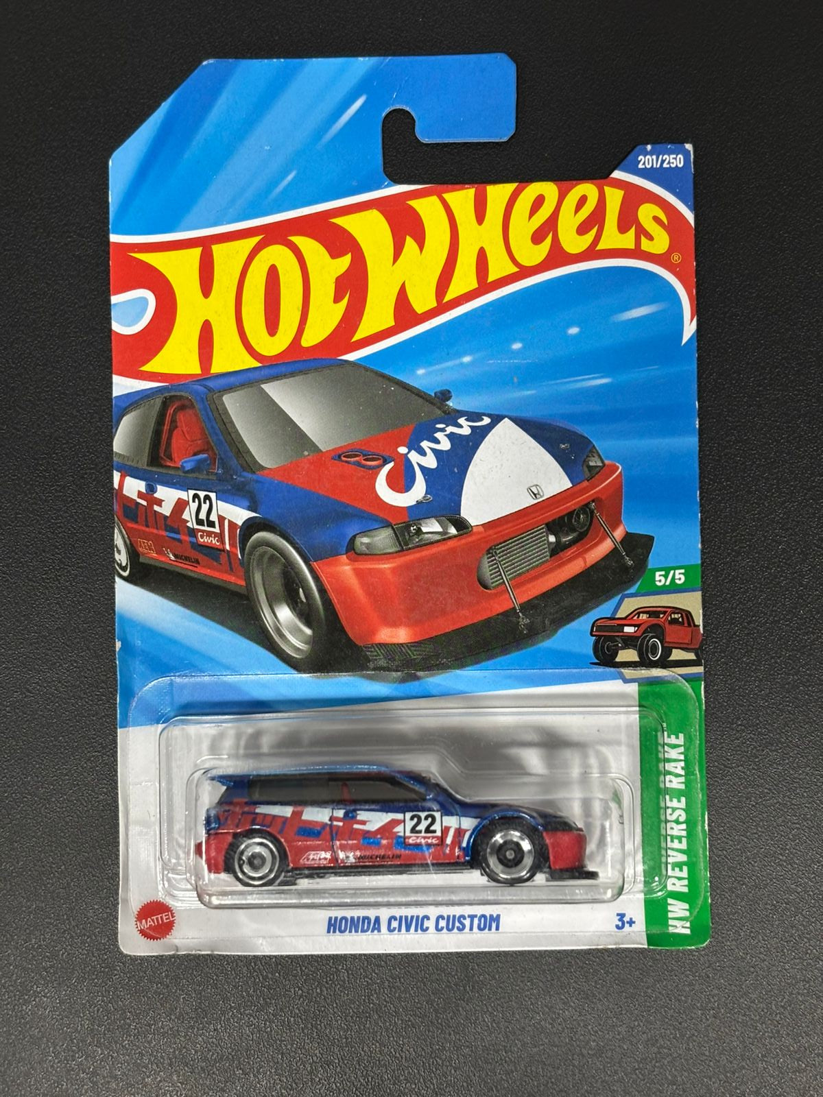 HOTWHEELS- HONDA CIVIC CUSTOM