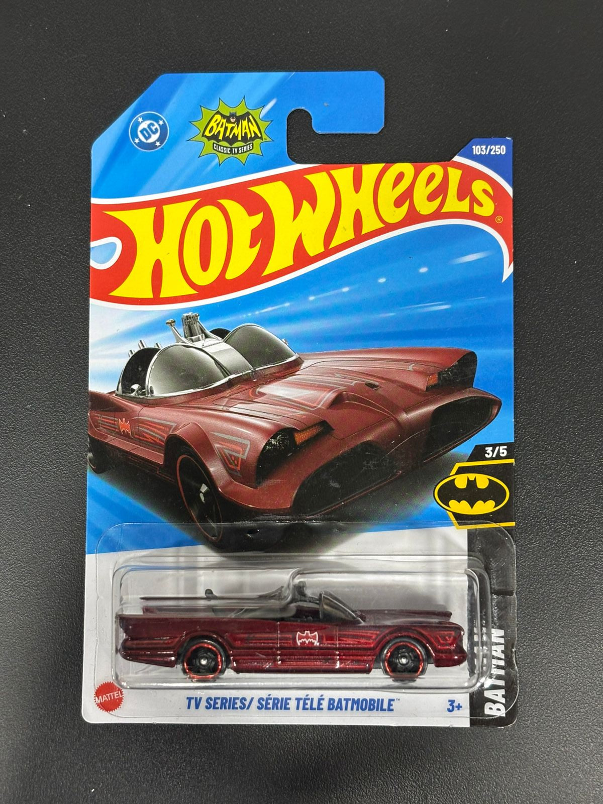 HOTWHEELS- TV SERIES BATMOBILE
