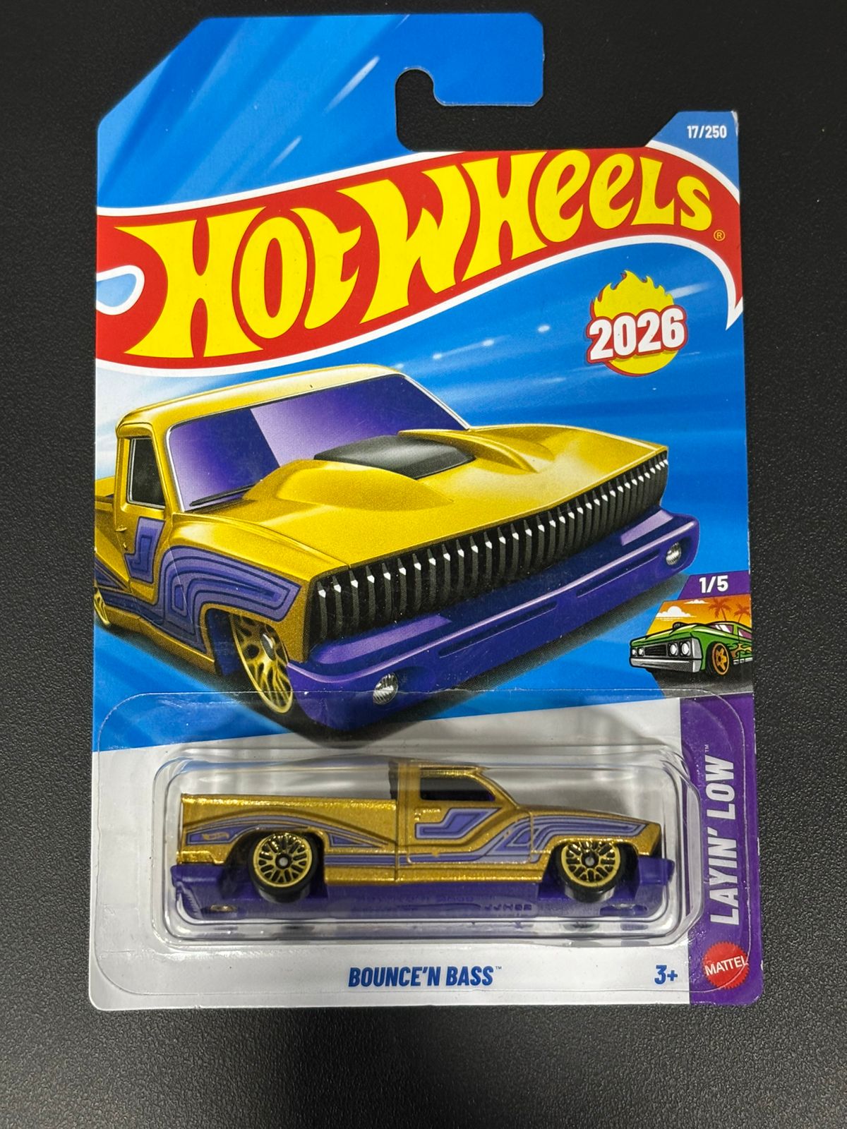 HOTWHEELS- BOUNCE'N BASS