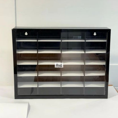 24 Compartments Hotwheels Organizer with cover 1/64