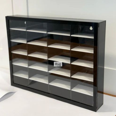 24 Compartments Hotwheels Organizer with cover 1/64