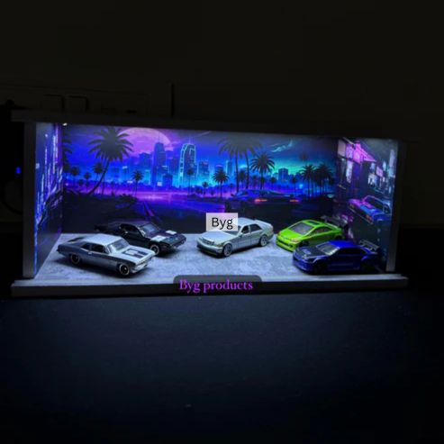 Luxury Miniature Car Showroom for 1:24, 1:43 & 1:64 Models
