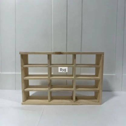 12 Compartments Wooden Organizer without cover