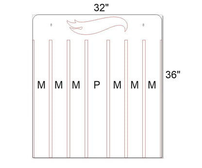 Wall Hanging Card Holder with Logo (Contains 114 Mainline & 14 Premium Cards)
Total capacity : 128 carded cars