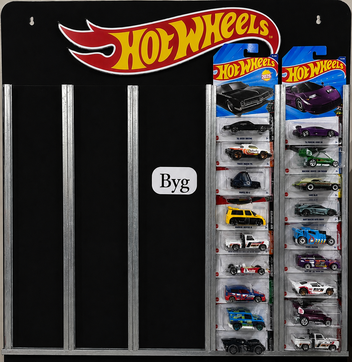 Wall Hanging Card Holder with Logo (Contains 40 Mainline & 8 Premium Cards)
