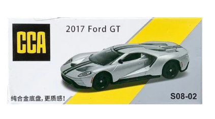 CCA 2017 FORD GT 1:64 Scale
