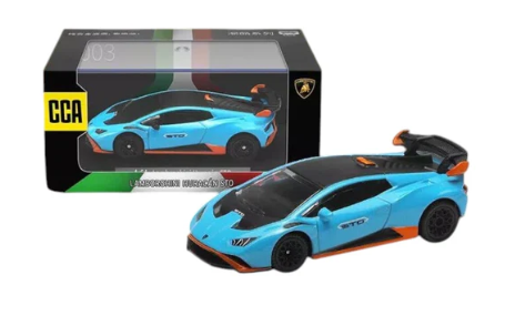 CCA LAMBORGHINI HURACÁN STO 1:64 Scale (With Acrylic Case)