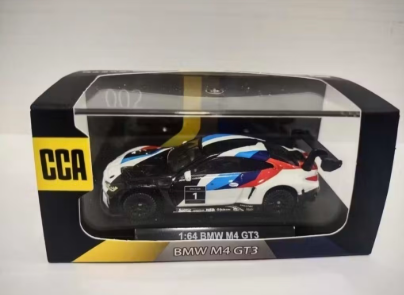CCA BMW M4 GT3 1:64 Scale (With ACRYLIC CASE)