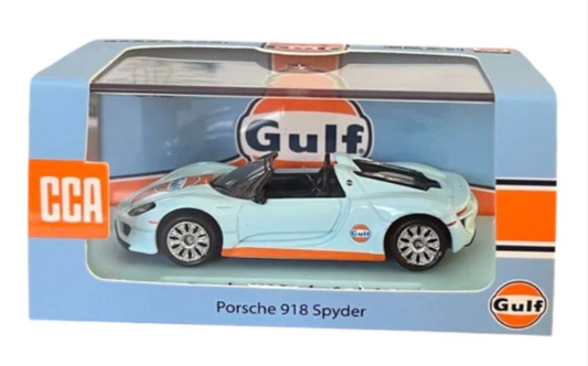 CCA PORSCHE 918 SPYDER 1:64 Scale with Acrylic Case