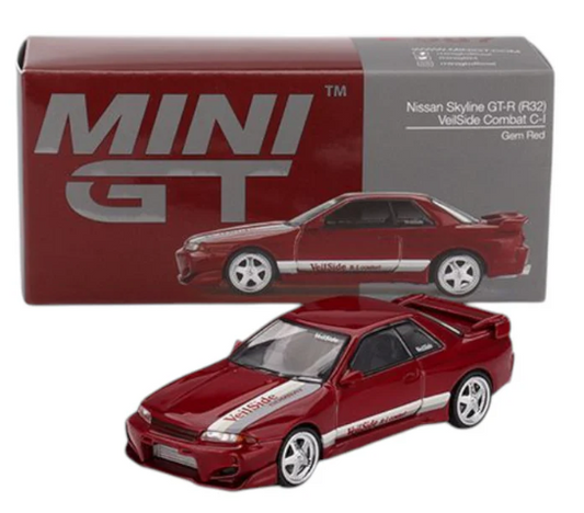 Mini GT- NISSAN SKYLINE GT-R [R32] VELSIDE COMBAT C 1:64 Scale