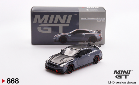 Mini GT- Nissan GT-R Nismo 2024 NISMO Stealth Gray