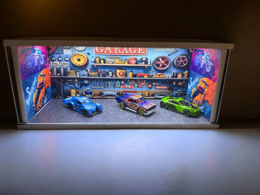 Luxury Miniature Car Showroom for 1:24, 1:43 & 1:64 Models