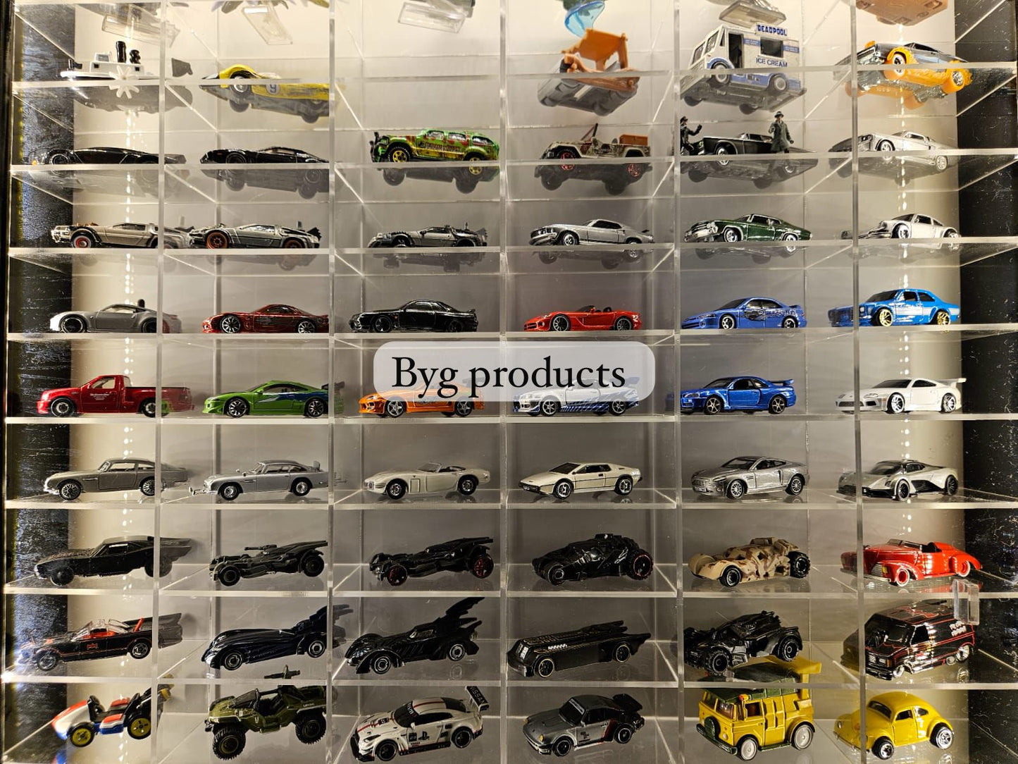Led organizer for Hotwheels car and Trucks ( scale 1:64 and 1:50)