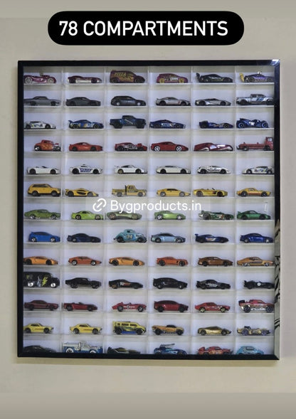 78 Compartments Hotwheels organizer 1:64
