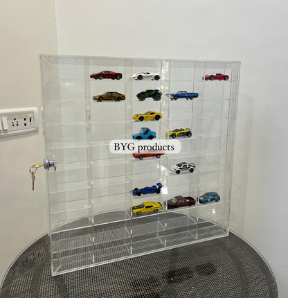 Lockable 50 Compartments Hotwheels organizer