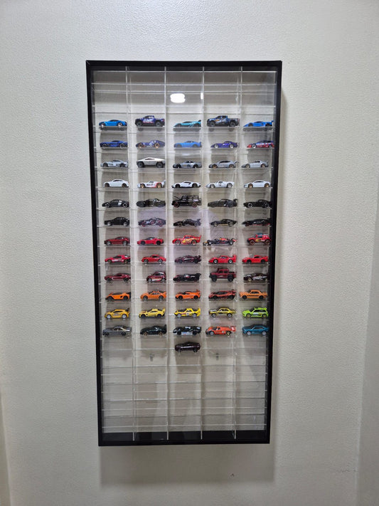 100 compartments Vertical Display with Sliding cover.