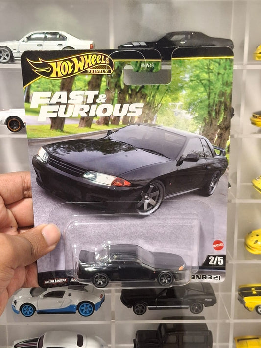HOTWHEELS PREMIUM- FAST & FURIOUS- NISSAN SKYLINE GT-R [BNR32]