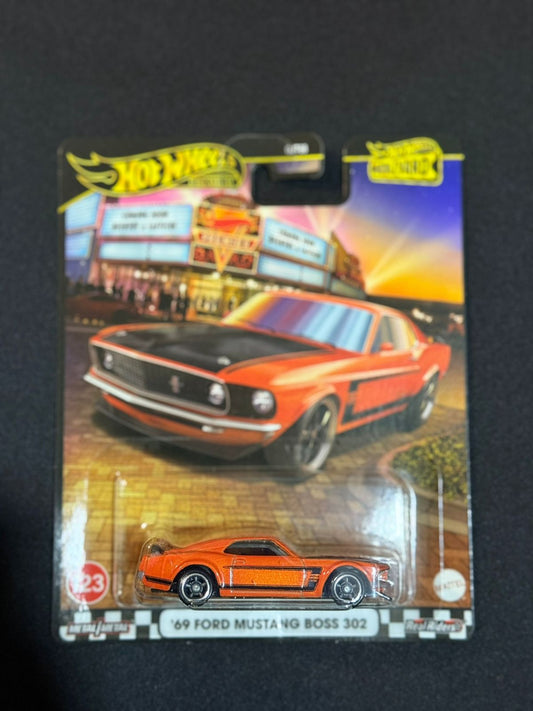 HOTWHEELS PREMIUM- '69 FORD MUSTANG BOSS 302 (Imported)