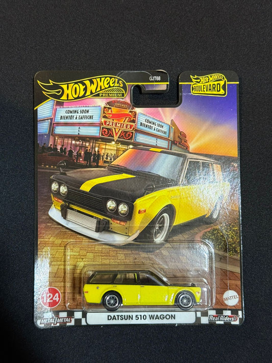 HOTWHEELS PREMIUM- DATSUN 510 WAGON (Imported)