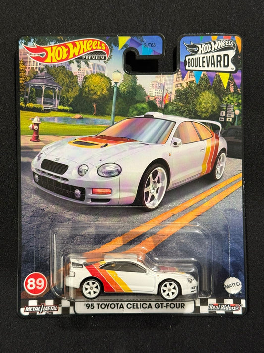 HOTWHEELS PREMIUM- '95 TOYOTA CELICA GT- FOUR (Imported)