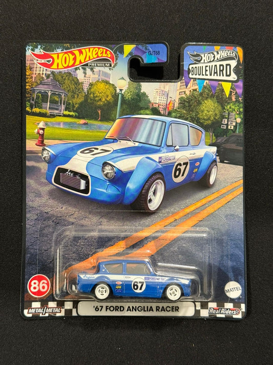 HOTWHEELS PREMIUM- '67 FORD ANGLIA RACER (Imported)